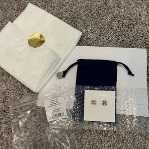 Tory Burch Gold Stud Earrings